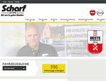 Tablet Screenshot of opel-scharf.de